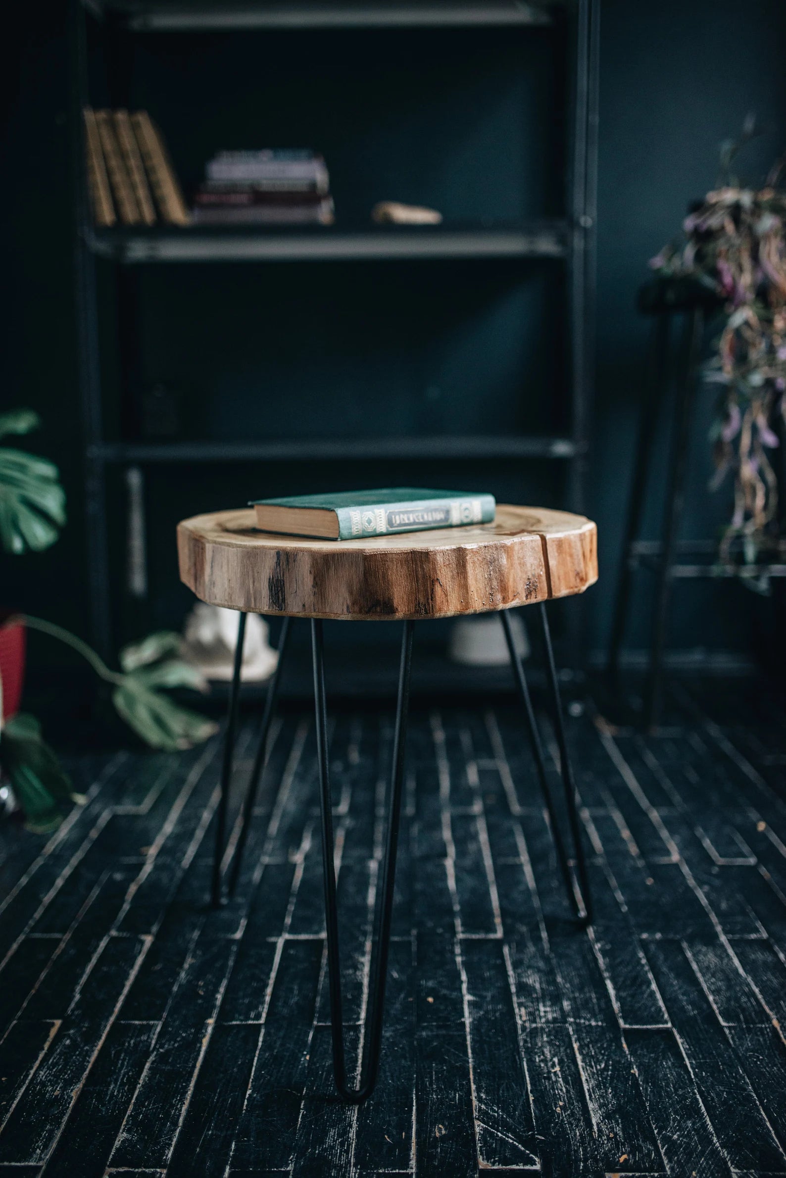 Live Edge Table Small Nightstand