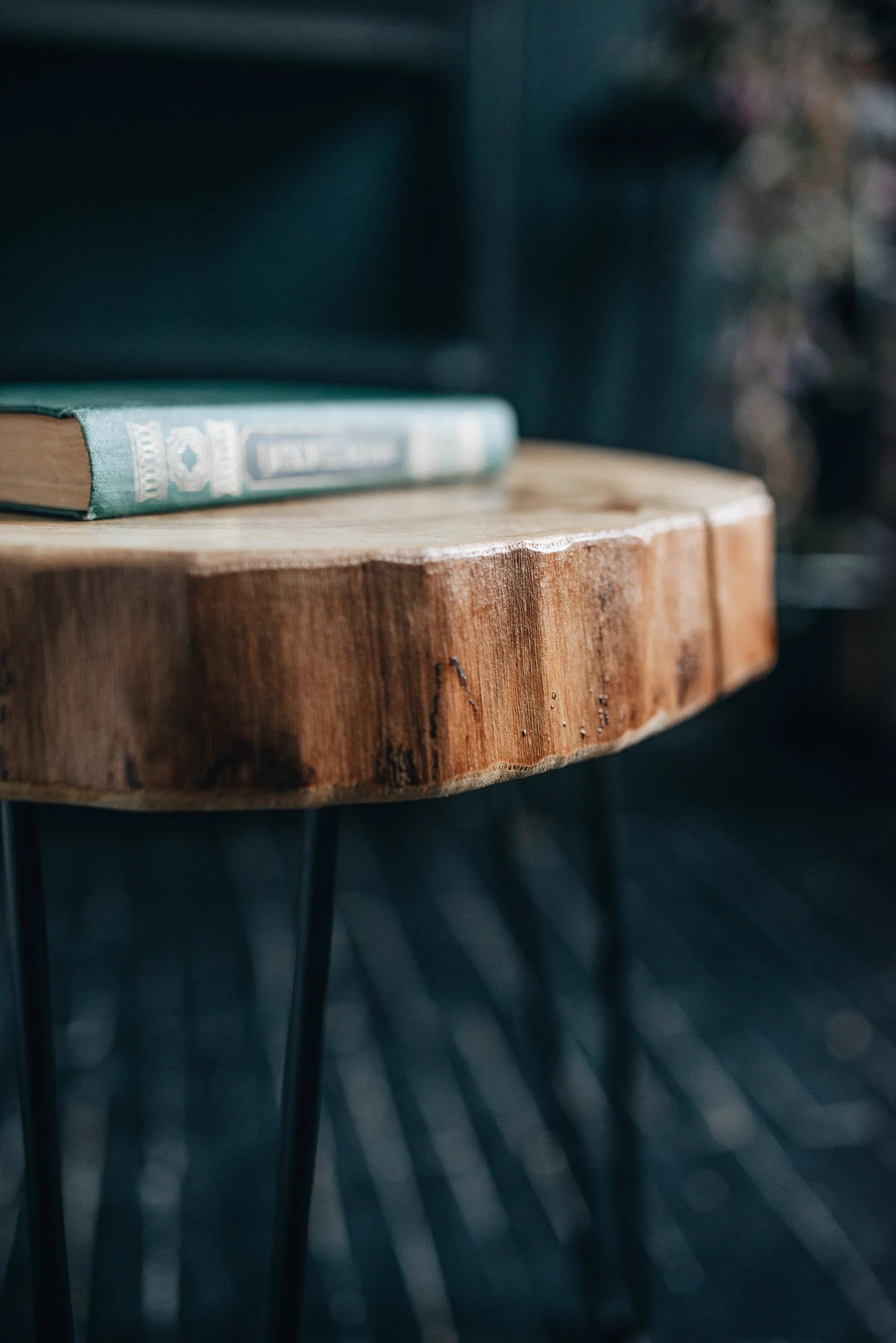 Live Edge Table Small Nightstand
