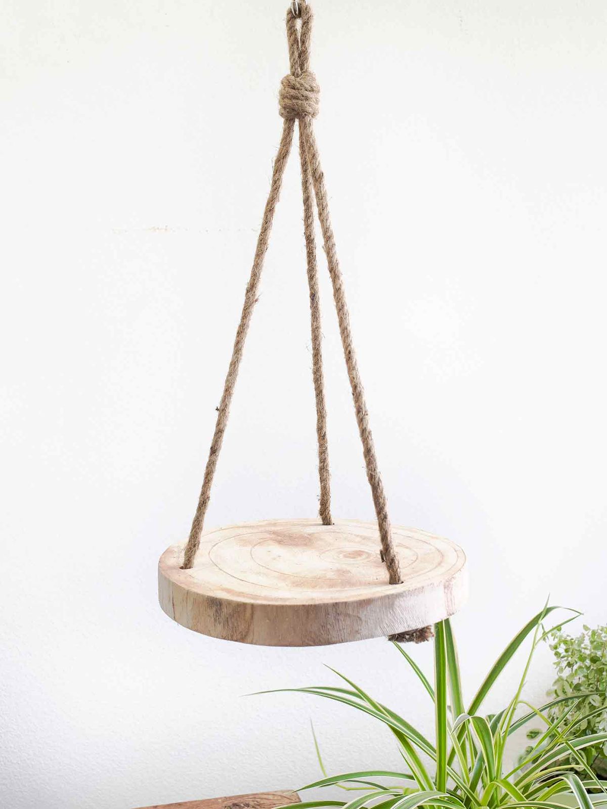 Live Edge Hanging Shelves
