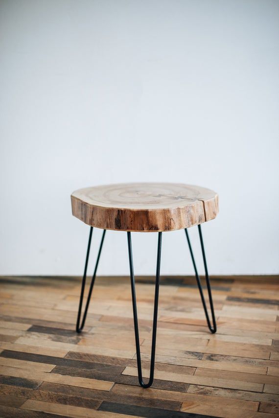 Live Edge Table Small Nightstand