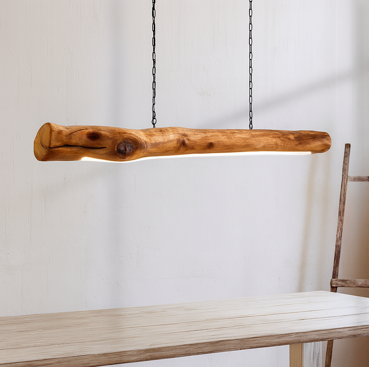 Live Edge Branch pendant Light