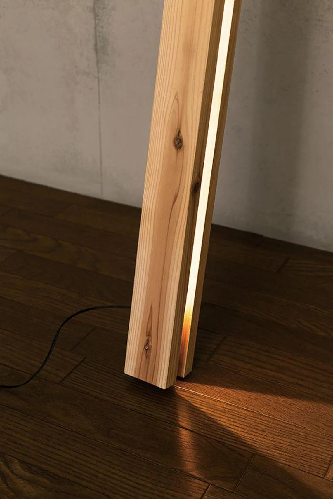 Reclaimed Wood Pendant Light - Natural Minimalist Wood