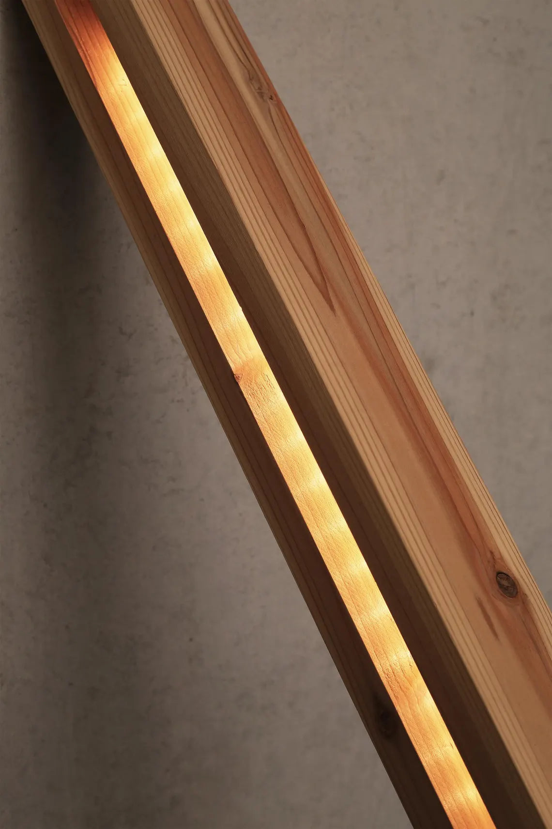 Reclaimed Wood Pendant Light - Natural Minimalist Wood